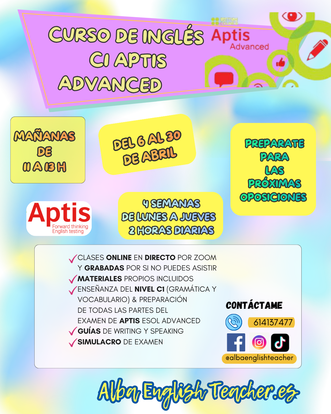 Curso C1 Aptis Advanced