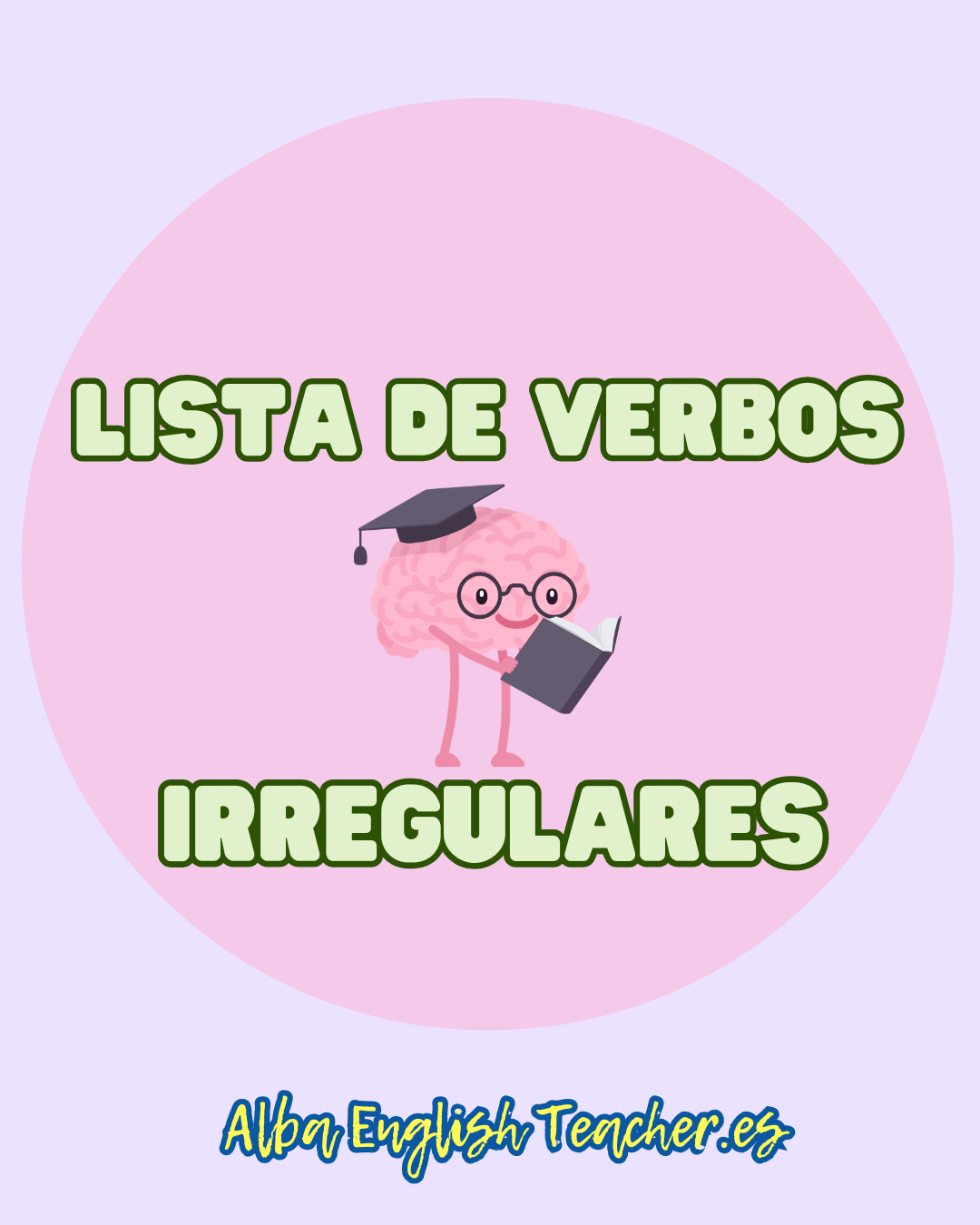 Lista de verbos irregulares